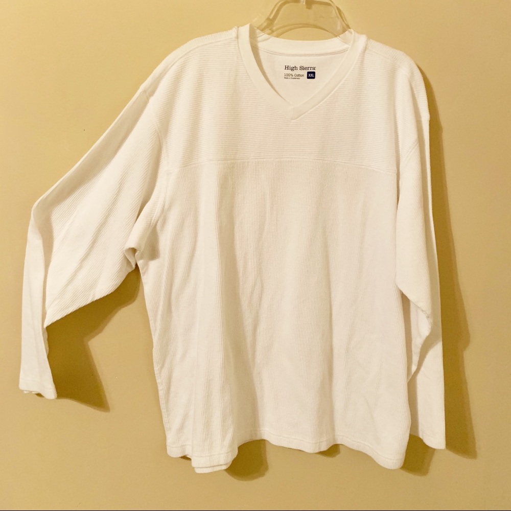 Men’s thermal XXL 100% cotton NWOT